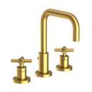 Newport Brass Satin Brass - PVD Two Handle Widespread Bathroom Sink Faucet 