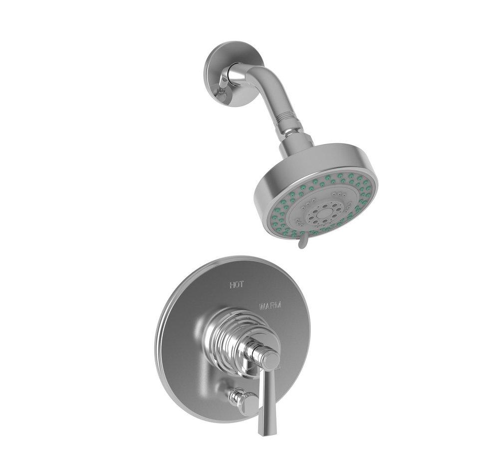 Newport Brass Polished Chrome Single Handle Single Function Shower Faucet (Trim Only) 