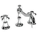 Widespread Bathroom Sink Faucet with Double Cross Handle in Polished Nickel - Natural