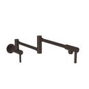 Two Handle Lever Handle Pot Filler in Oil Rubbed Bronze