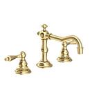 Newport Brass Forever Brass - PVD Two Handle Widespread Bathroom Sink Faucet 