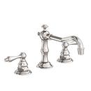 Newport Brass Polished Nickel - Natural Two Handle Widespread Bathroom Sink Faucet 