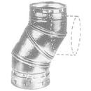 Aluminum and Galvanized Steel Gas Vent Adjustable Elbow