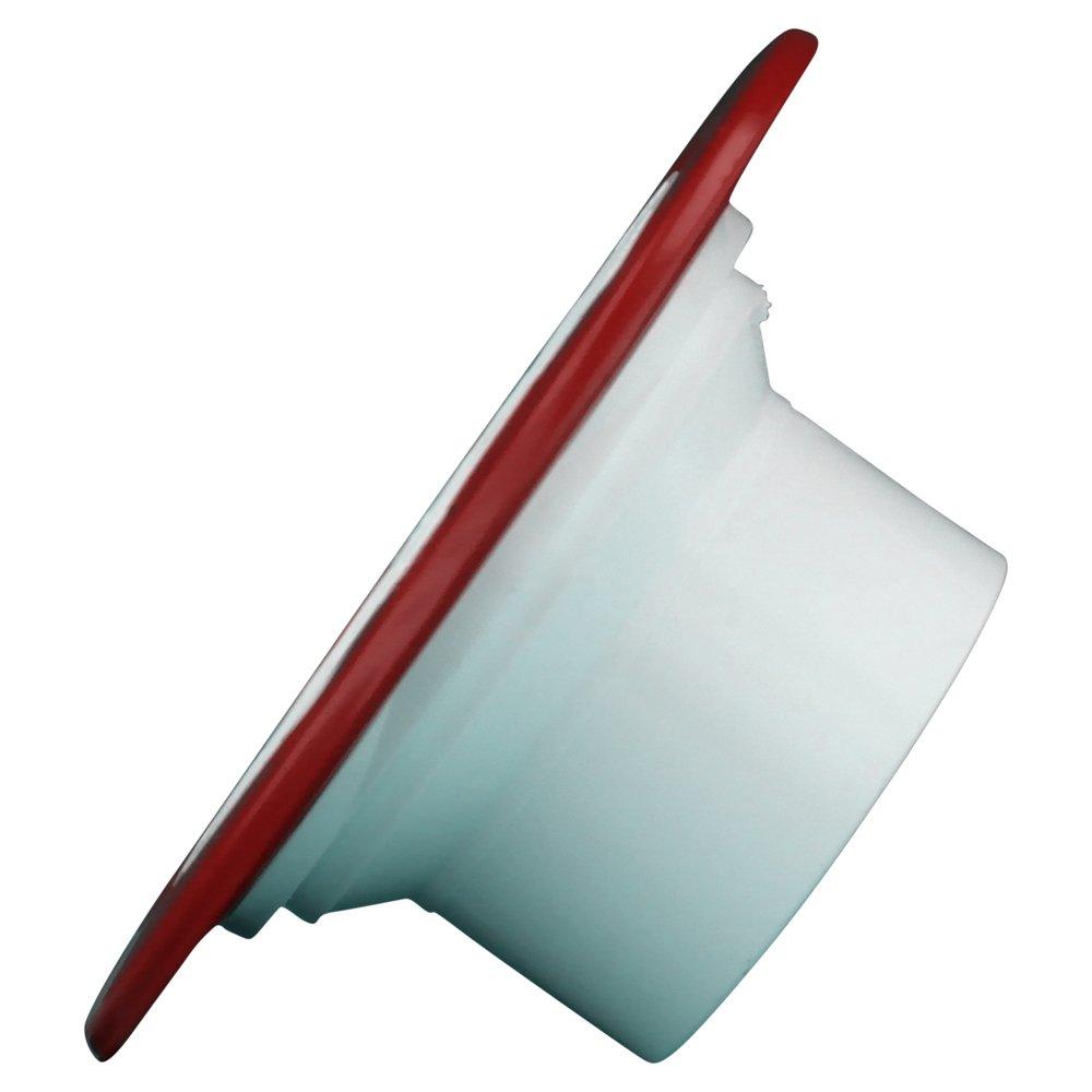 White PVC DWV Street Adjustable Metal Ring Closet Flange 