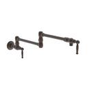 Newport Brass English Bronze Two Handle Lever Pot Filler 