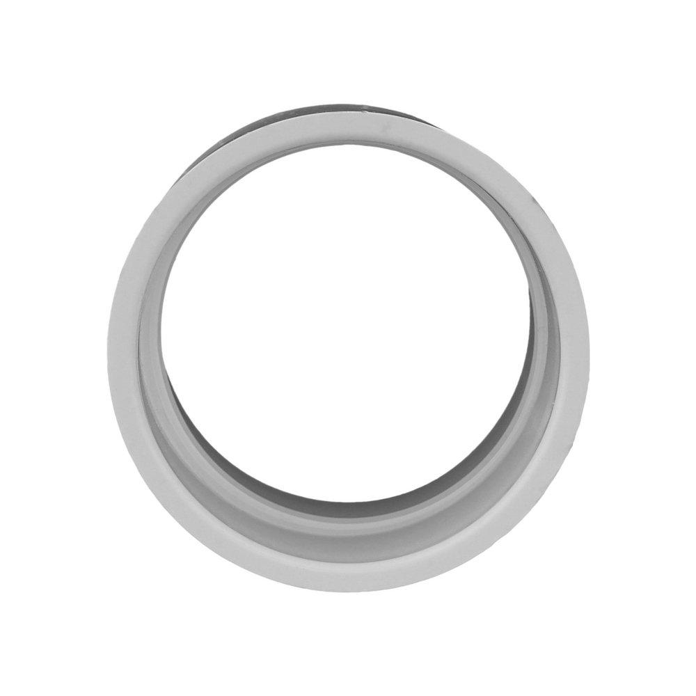 White PVC DWV Fitting Cleanout with Plug 