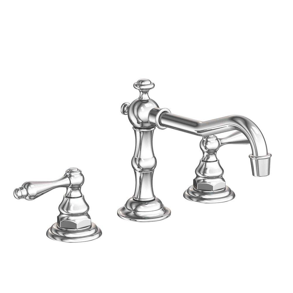 Newport Brass Polished Chrome Two Handle Widespread Bathroom Sink Faucet 