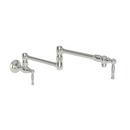 Newport Brass Polished Nickel - Natural Two Handle Lever Pot Filler 