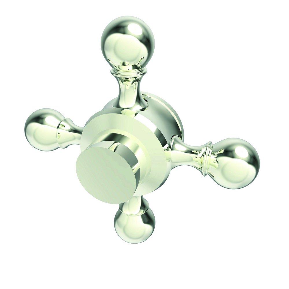 Newport Brass Polished Nickel - Natural Brass Handle 