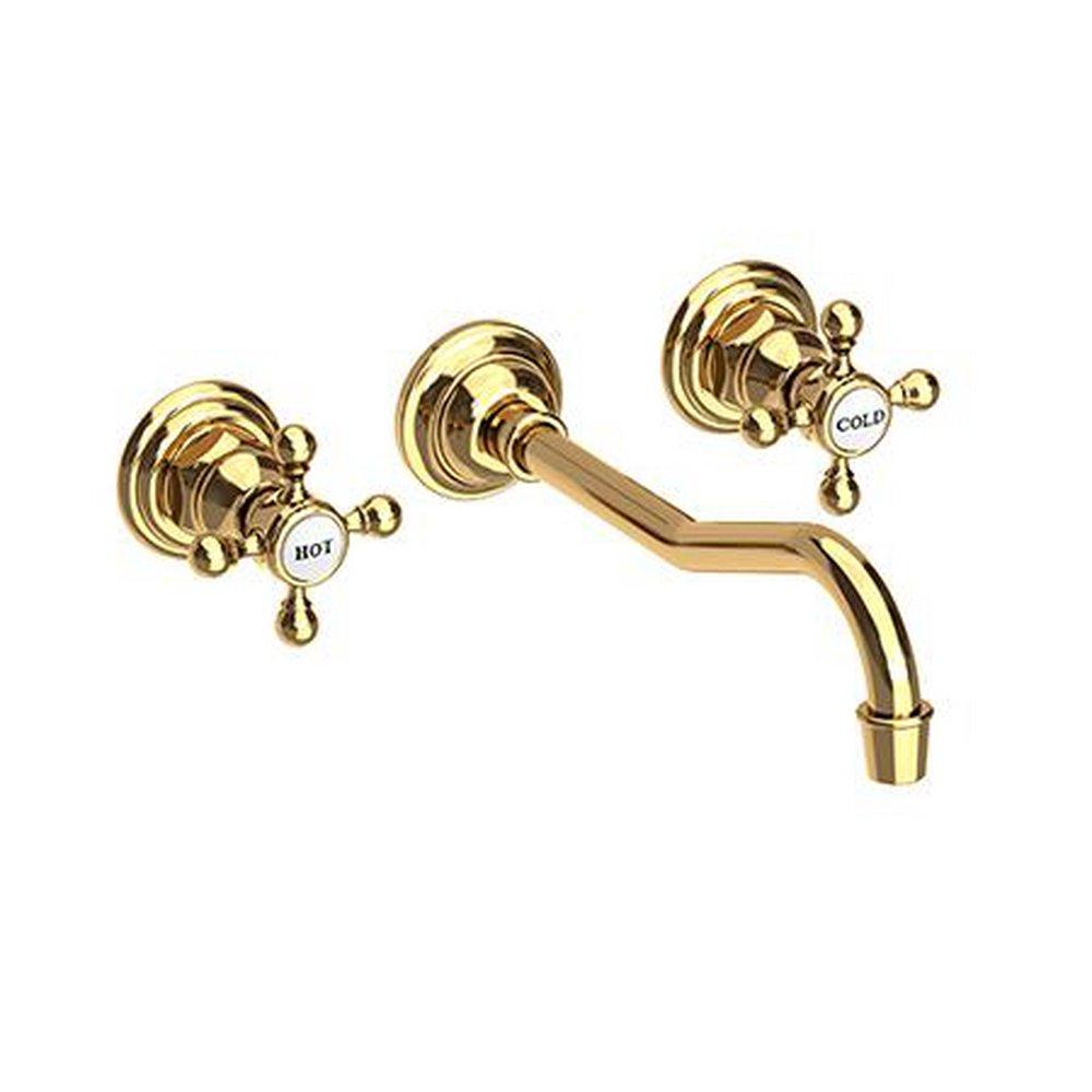 Newport Brass Uncoated Polished Brass - Living Two Handle Widespread Bathroom Sink Faucet 