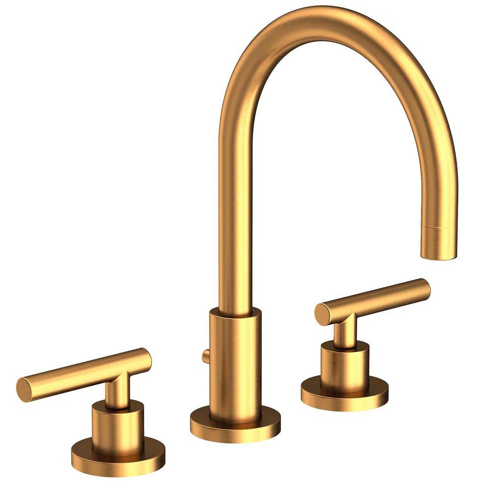 Newport Brass Satin Gold - PVD Two Handle Bathroom Sink Faucet 