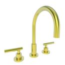 Two Handle Widespread Bathroom Sink Faucet in Satin Gold - PVD
