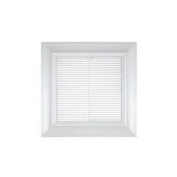 13 in. Designer Grille in White