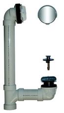 LSP Products Group Chrome Plated Plastic Toe-Tap Drain 