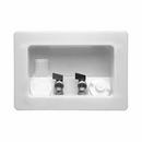 LSP Products Group White 7-5/8 in x 6-1/2 in x 3 in Washing Machine Supply Box 