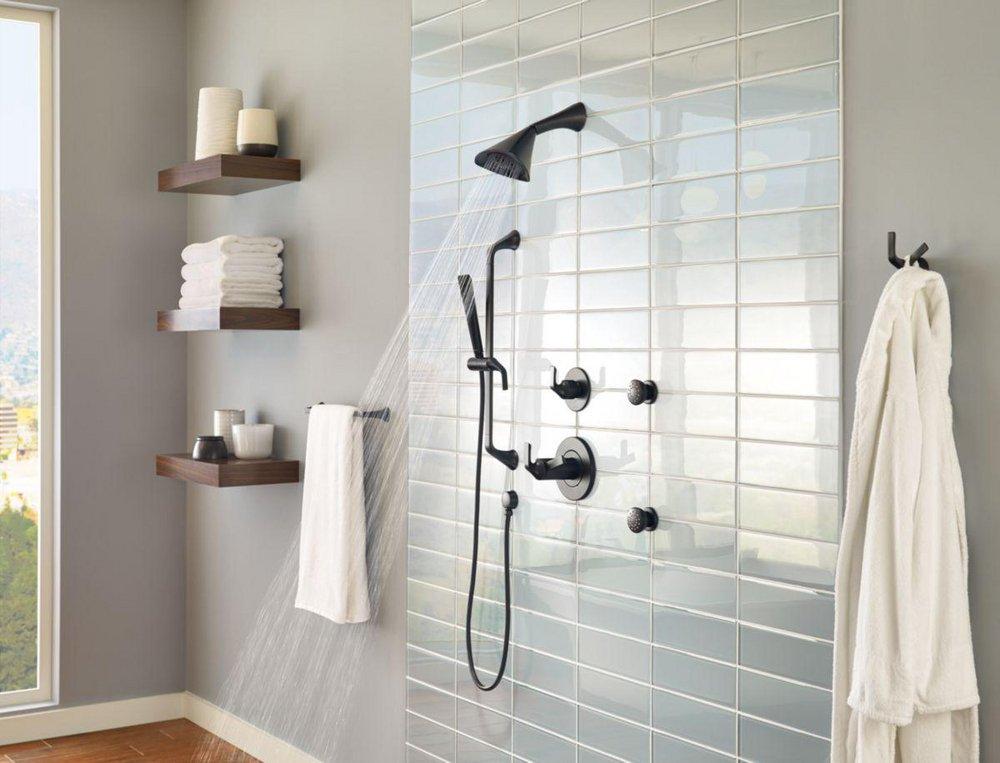 Brizo Brushed Nickel Single Function Body Spray 