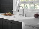 Delta Faucet Chrome Single Handle Pull Down Kitchen Faucet 