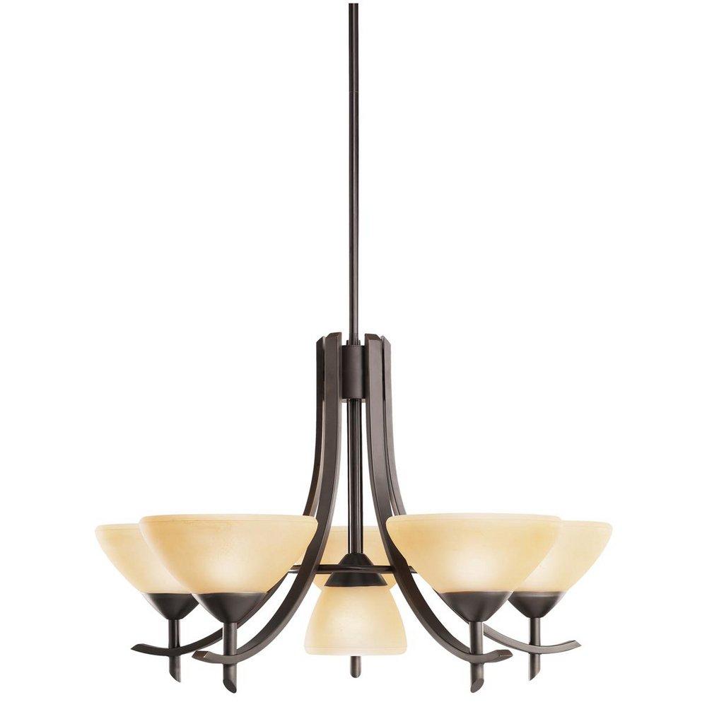 Kichler Lighting Olde Bronze 60W 5-Light Medium Chandelier 