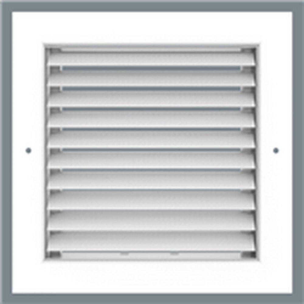 METALAIRE&trade; White 30 in. Ceiling, Commercial and Sidewall Return Grille White Aluminum 