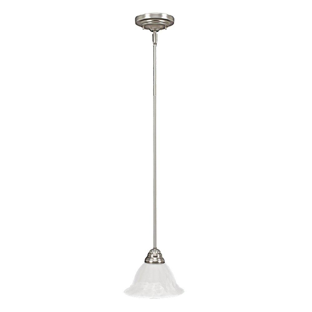 Millennium Lighting Satin Nickel 1-Light Mini-Pendant Light 