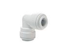 White OD Tube 90 Degree Polypropylene Elbow 