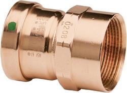2-1/2 in. Copper Press Female Adapter