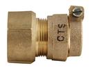 1-1/4 x 1 in. CTS Brass Water Service Meter Assembly