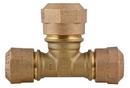 Ford Meter Box Quick Joint Brass Tee 