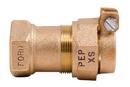 3/4 x 1 in. Female Copper Threaded x PEP Pack Joint Brass Coupling