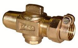 1 in. CC x Pack Joint Brass Corporation Valve