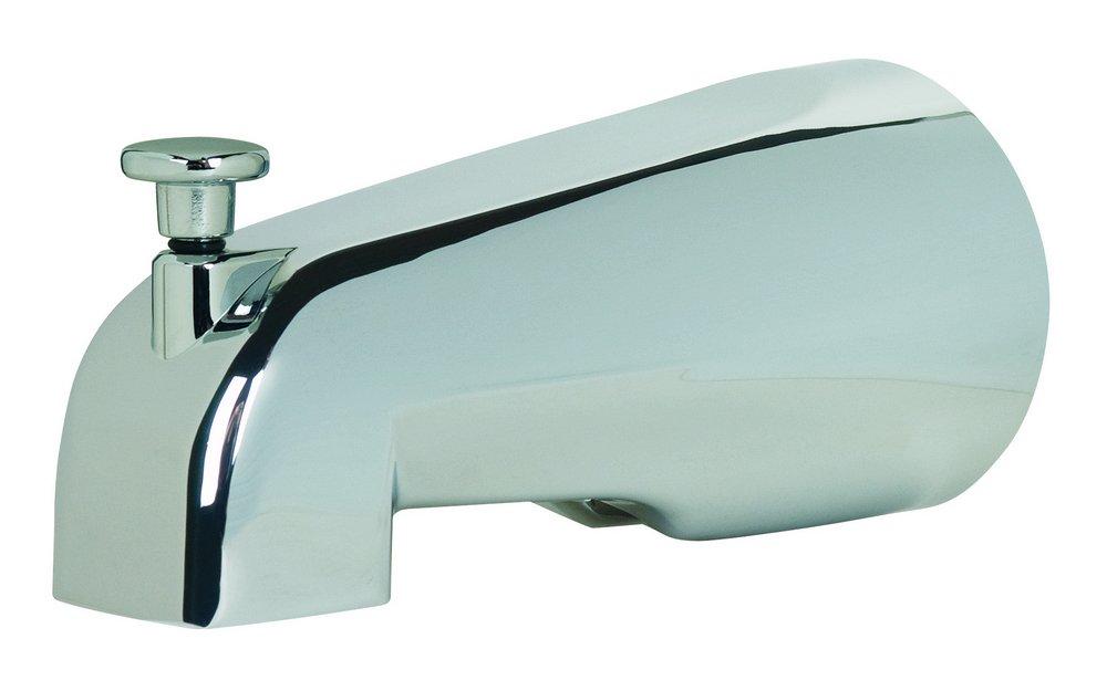 Sioux Chief Chrome 1/2 x 2-5/8 x 5-1/4 in. Plastic and Stainless Steel Tub Spout 