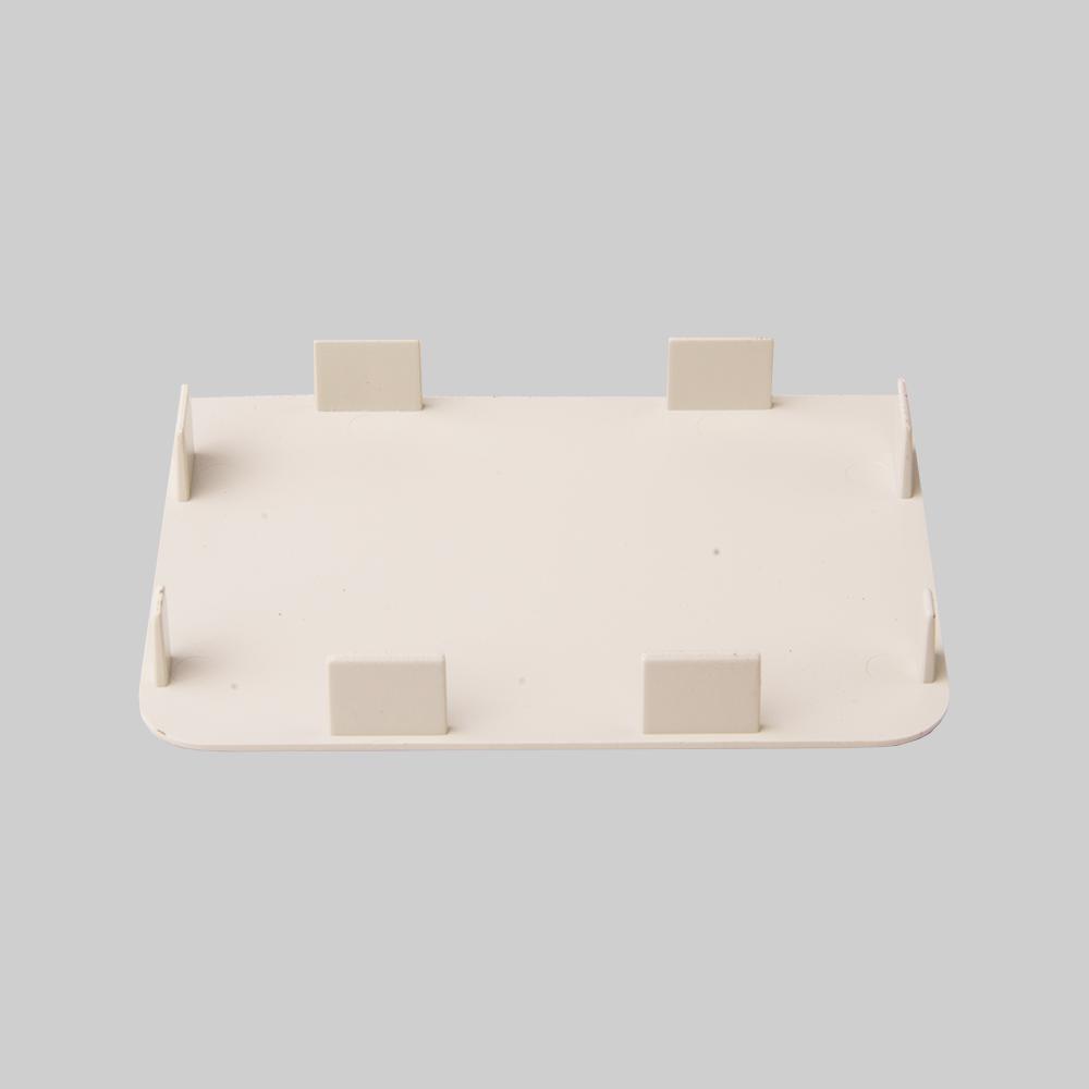 DiversiTech&reg; Natural 4 in. Line Set Cover System Plastic in Natural 