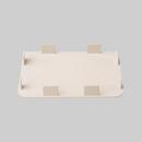 DiversiTech&reg; Natural 4 in. Line Set Cover System Plastic in Natural 