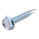 5/6 x 1 in. Hex Washer Head Self-Drilling Screw (Pack of 100)
