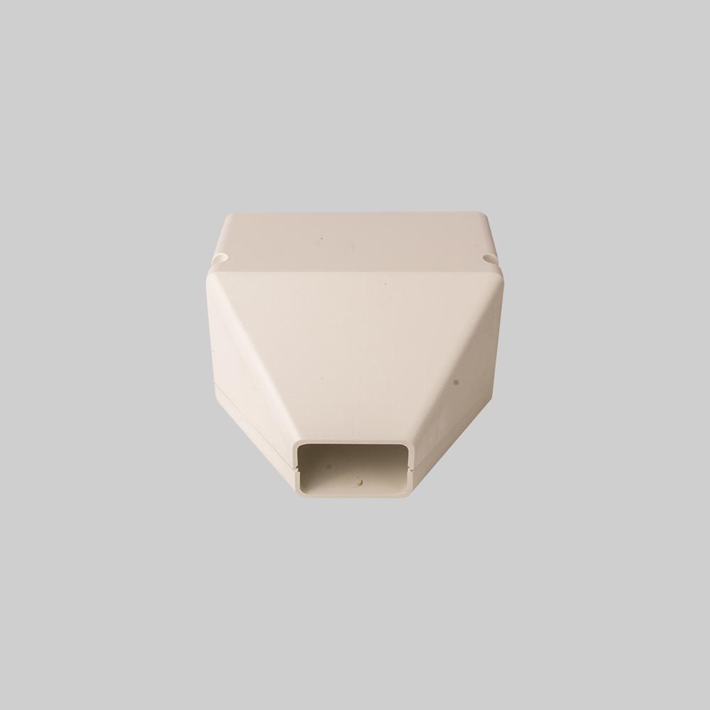 DiversiTech&reg; Natural 4-1/4 in. Line Set Cover System Plastic in Natural 