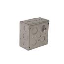 4 x 2-1/8 x 4 in. Galvanized Steel Electrical Box