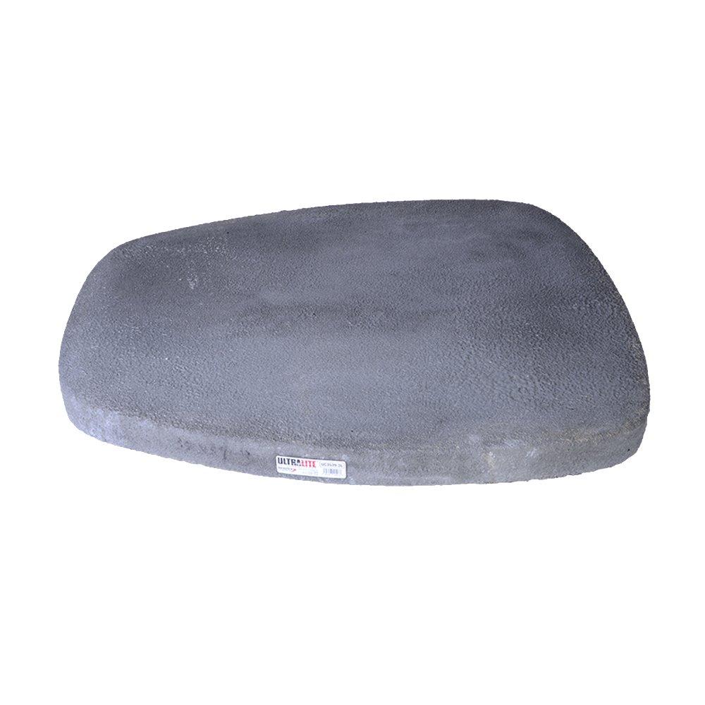 36 in. x 48 in. x 3 in. Concrete and Foam Earthquake Equipment Pad - Grey image number 0