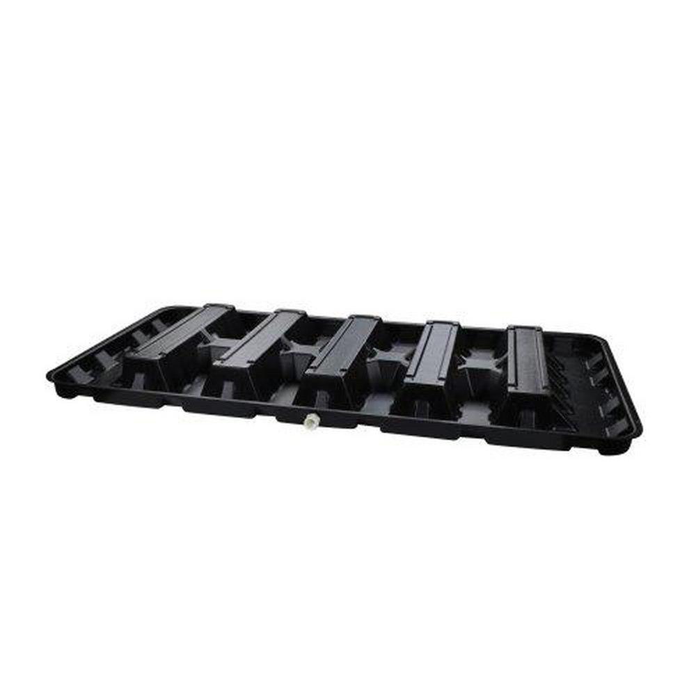 DiversiTech&reg; Black 30 in. Condensate Drain Pan 