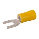 DiversiTech&reg; Yellow INSL SPADE 12-10 AWG #10 STUD 50PK 