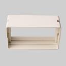 6-1/10 x 6 in. Line Set Cover System Plastic in Natural