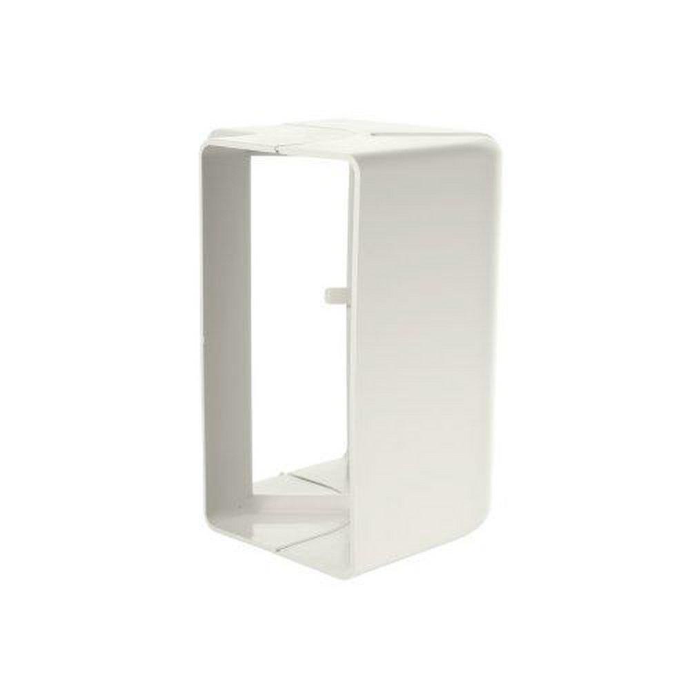 DiversiTech&reg; Natural 6 in. Line Set Cover System Stainless Steel in Natural 