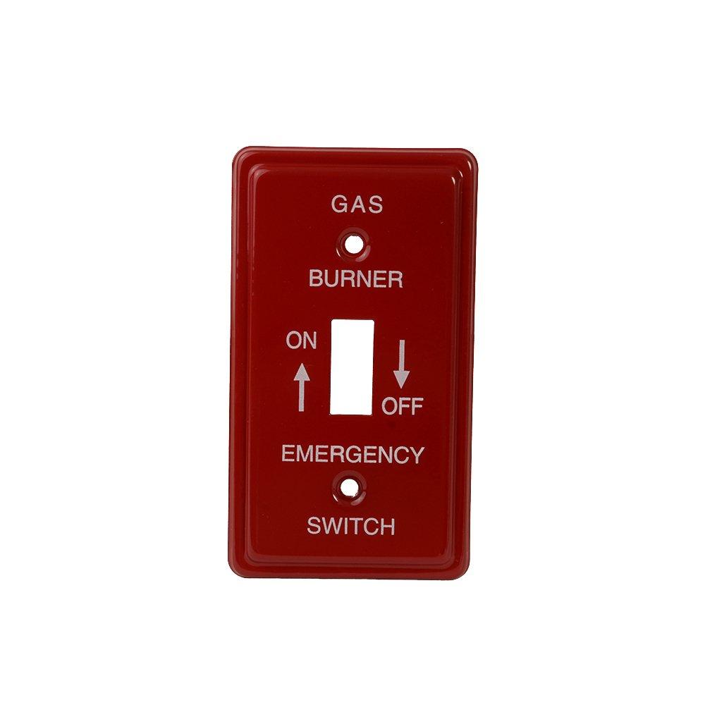 DiversiTech&reg; Red Oil Burner Emergency Switch Cover 