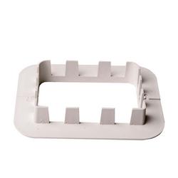 5-23/25 x 4 in. Line Set Cover System Stainless Steel in Natural