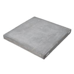 36 in. x 36 in. x 3 in. Concrete and Foam Earthquake Equipment Pad - Grey