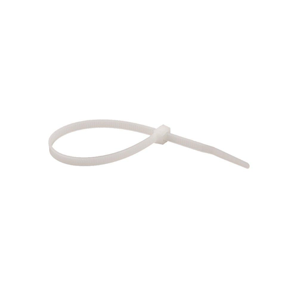 DiversiTech&reg; Natural Plastic Nylon Cable Ties in Natural 