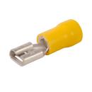 DiversiTech® Silver Insulated Female Slip-on Terminal  12-10 Wire Range in Yellow 