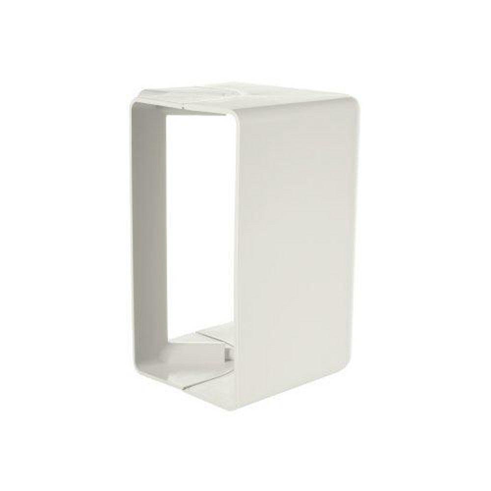 DiversiTech&reg; Natural 4 in. Line Set Cover System Stainless Steel in Natural 