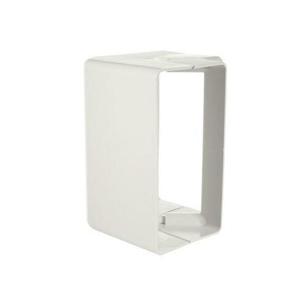 DiversiTech&reg; Natural 4 in. Line Set Cover System Stainless Steel in Natural 