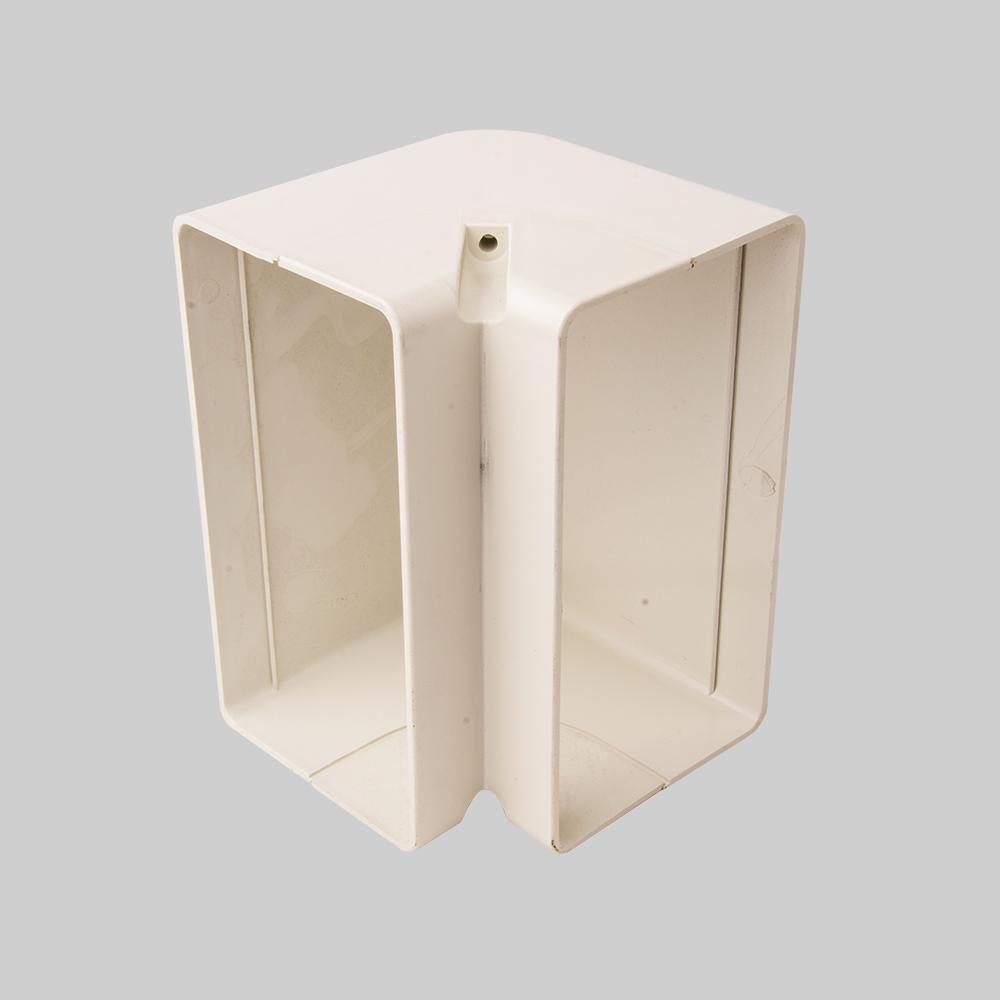 DiversiTech&reg; Natural 4 in. Line Set Cover System Stainless Steel in Natural 