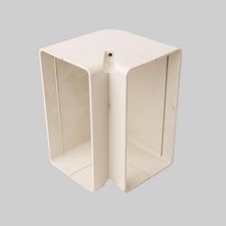 6 in. Line Set Cover System Stainless Steel in Natural